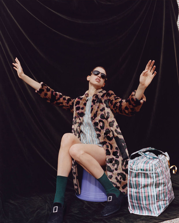lily mcmenamy models resort looks v magazine winter lily mcmenamy models resort looks v magazine winter