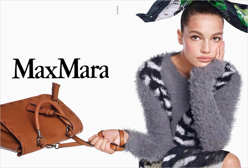 1ST LOOK: Max Mara Spring Summer 2017 Campaign by Steven Meisel