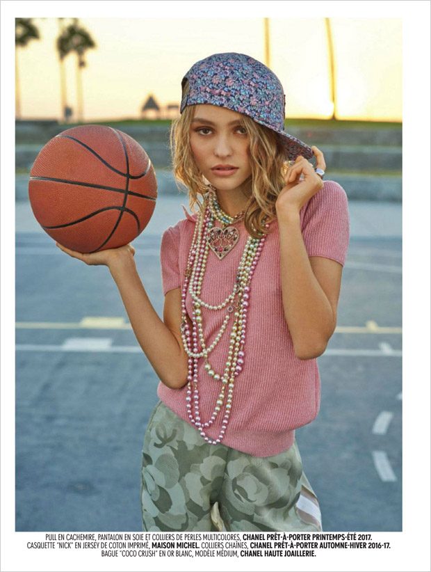 女性情報誌 JaLOUSE Dec 2016 Jan 2017 Lily Rose Depp Lily-Rose Depp Rocks Chanel for Jalouse January 2017 Cover Story