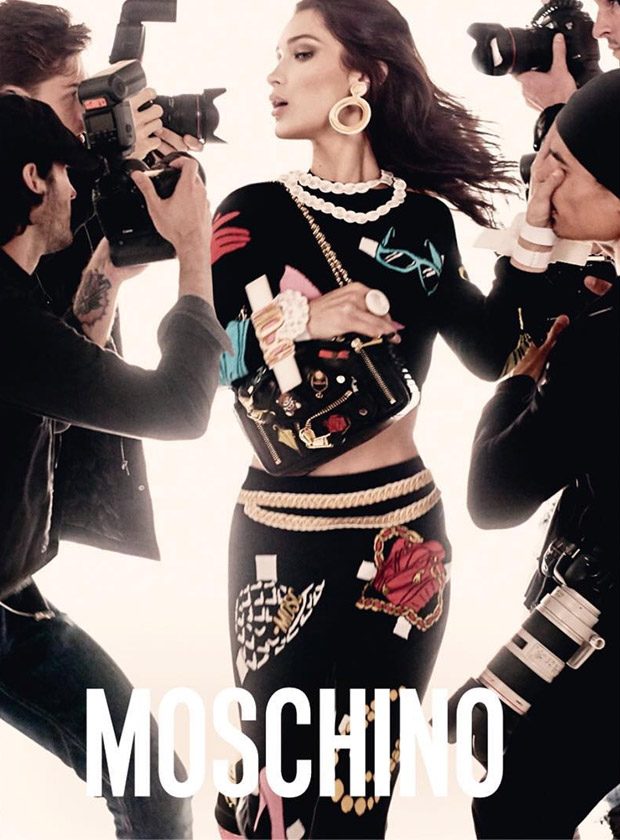 Bella & Gigi Hadid Star in Moschino Spring Summer 2017 Campaign