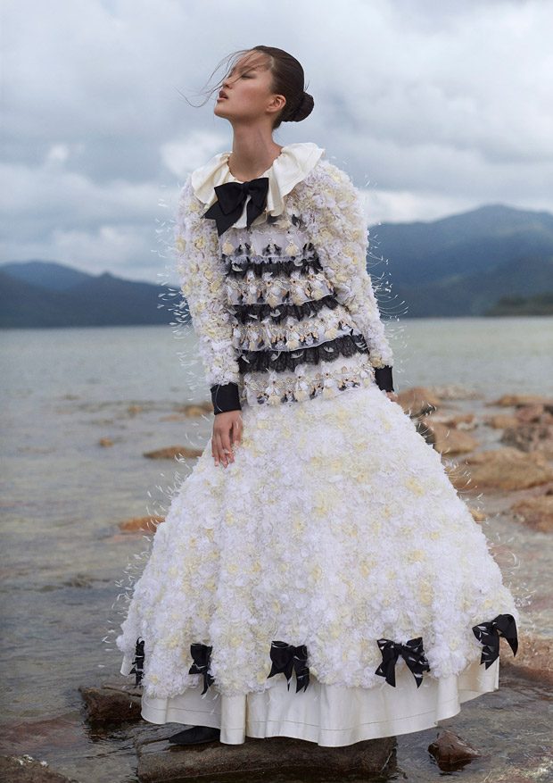 seo yoo jin stuns chanel couture glass magazine seo yoo jin stuns chanel couture glass magazine