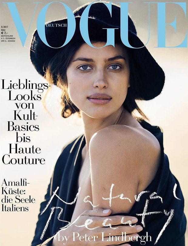 Kate Moss, Lara Stone & Irina Shayk Cover Vogue Germany May 2017 Issue