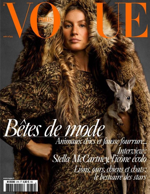 Gisele Bundchen Is The Cover Star Of Vogue Paris August Issue