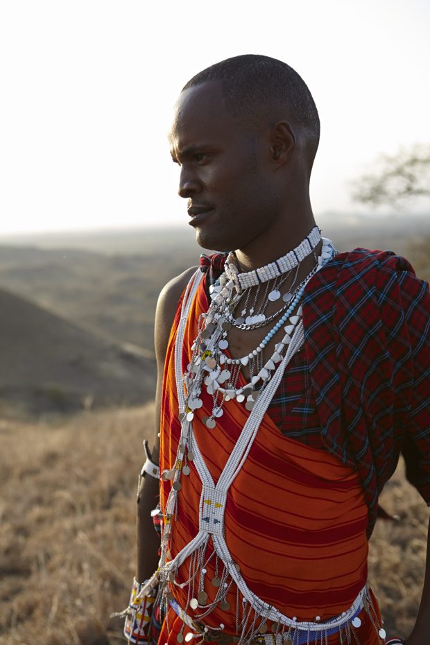 Yellow Maasai Collar 01 | Handmade in Tanzania