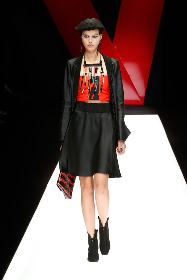 #MFW: Giorgio Armani Women's Spring Summer Collection