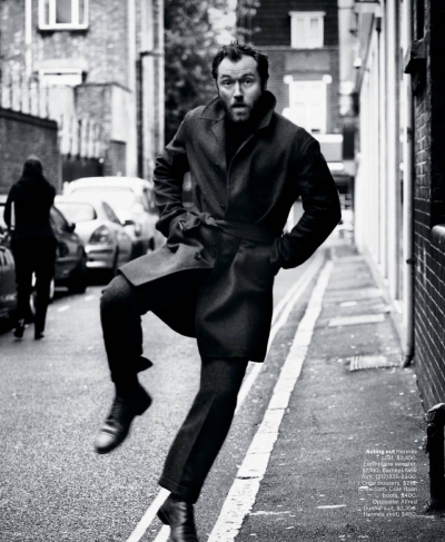 Jude Law for The New York Times Style Holiday 2012