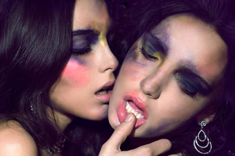 Kiss and Make-Up by Herring & Herring for Vizor Magazine.