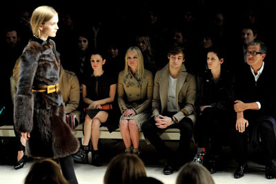 More of Burberry's AW11 Women's Show