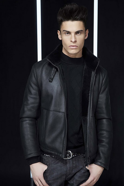 Baptiste Giabiconi for Lagerfeld Fall Winter 2011.12