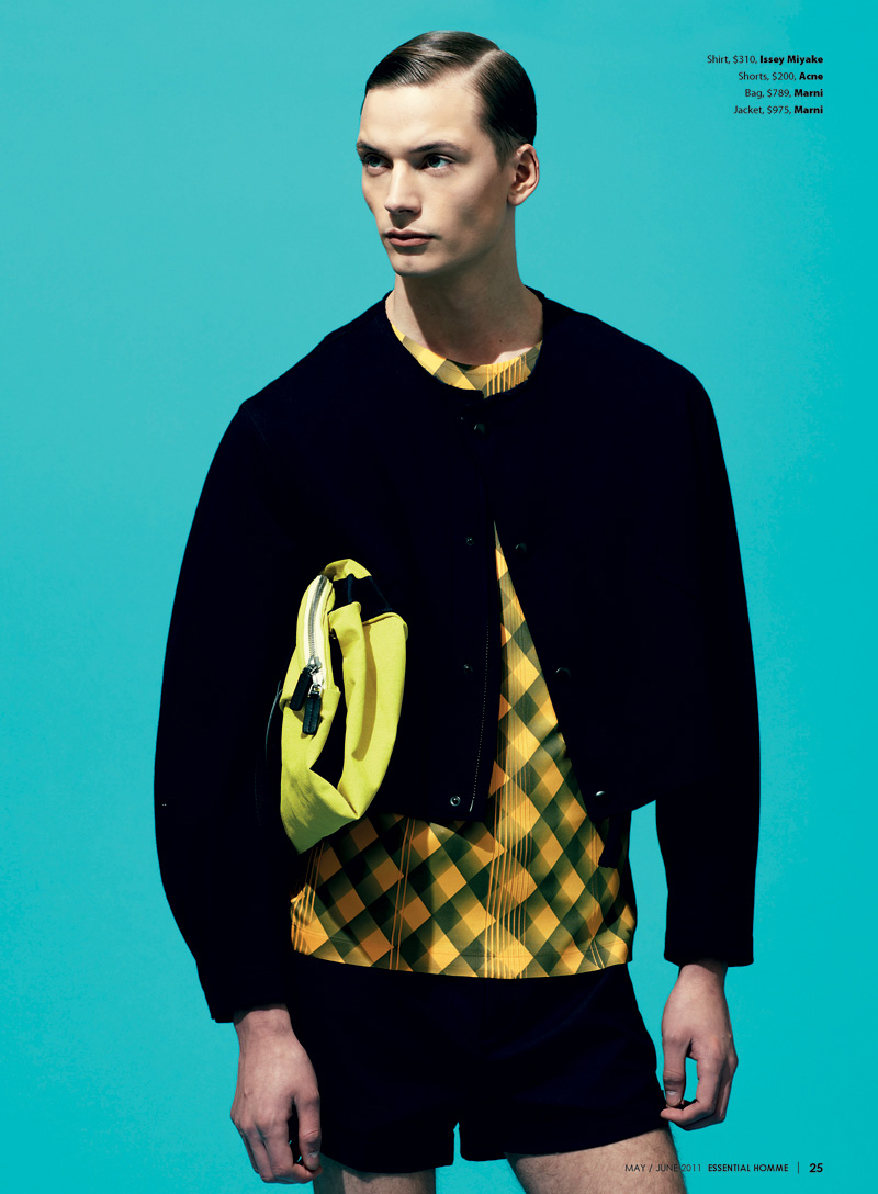 Linus Gustin by Jason Kim for Essential Homme