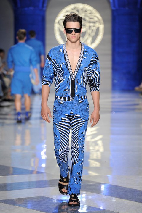Versace Menswear Spring Summer 2012 Collection