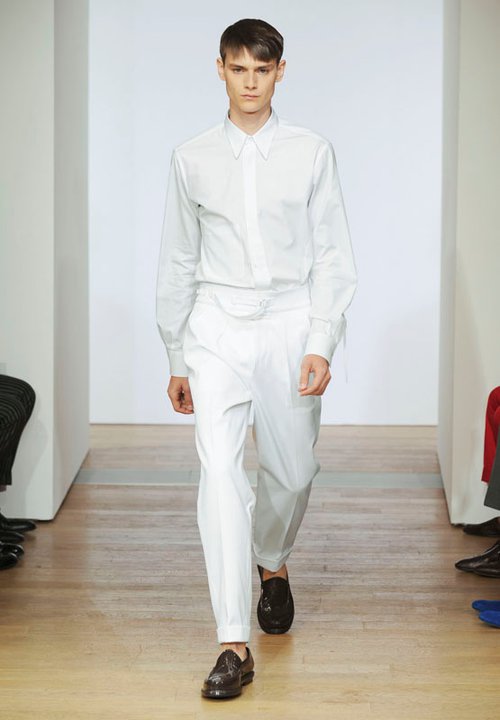 Yves Saint Laurent Menswear Spring Summer 2012 Collection