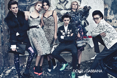 Dolce & Gabbana Fall Winter 2011.12 by Steven Klein