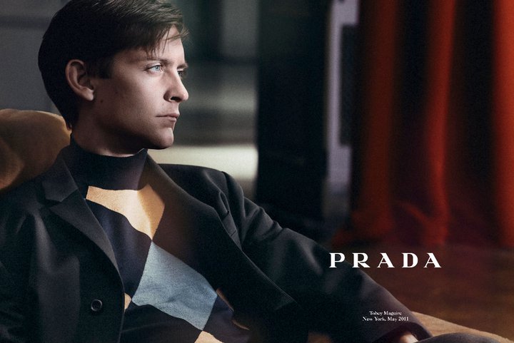Tobey Maguire by David Sims for Prada Fall Winter 2011.12