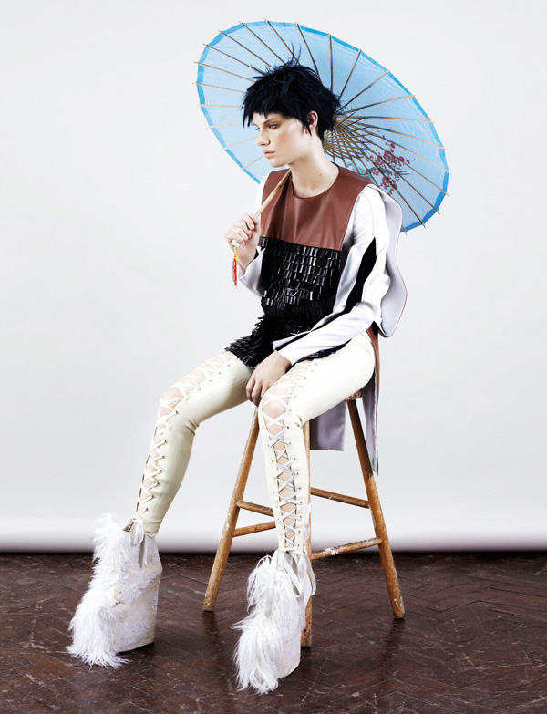 Querelle Jansen by Ben Toms for Dazed and Confused