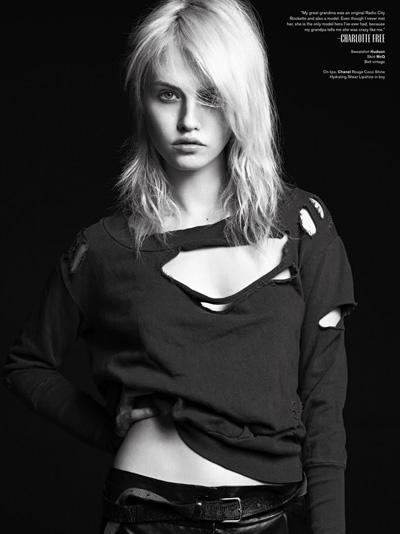 Faces of Now by Hedi Slimane for V#74