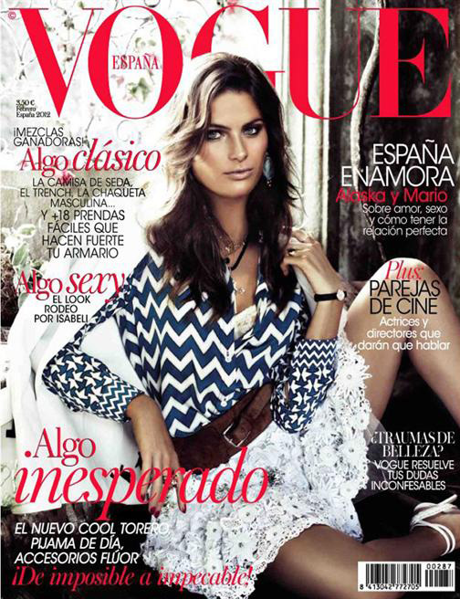 Isabeli Fontana for Vogue Spain
