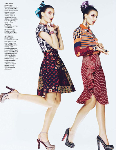 Fash Goes Clash by Andrew Yee for Grazia UK