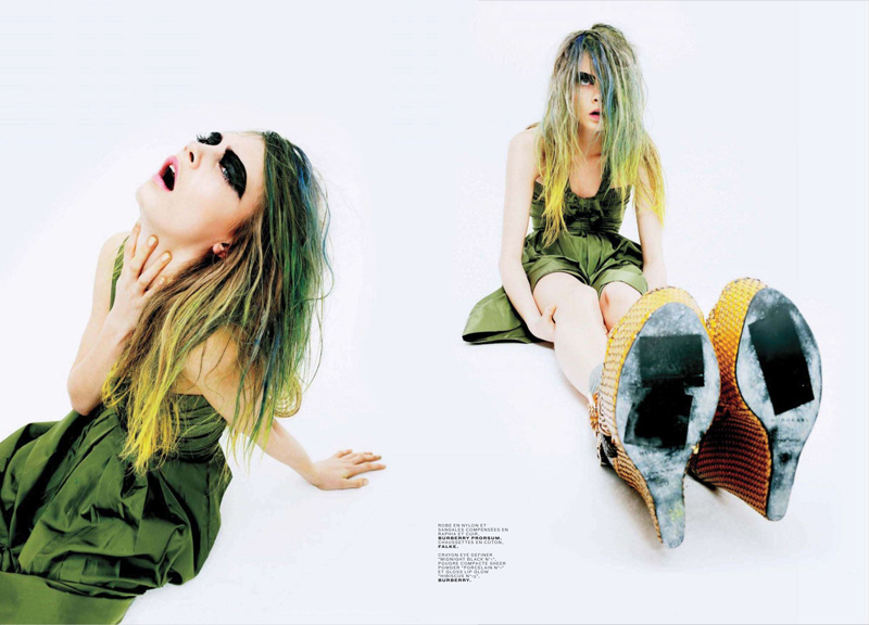 Cara Delevigne in Burberry for Jalouse Cover Story by Alexei Hay