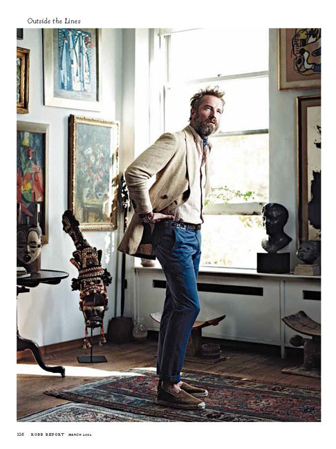 Outside The Lines by Blair Getz Mezibov for Robb Report