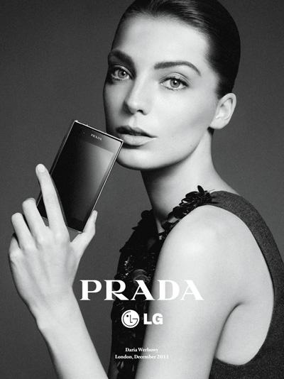 Daria Werbowy & Edward Norton for Prada LG Phone 3.0