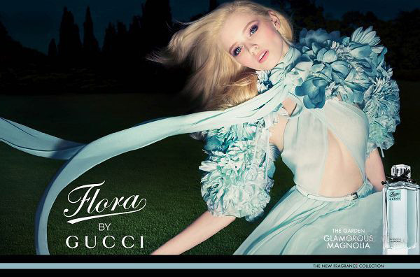 Abbey Lee Kershaw by Solve Sundsbo for Flora by Gucci