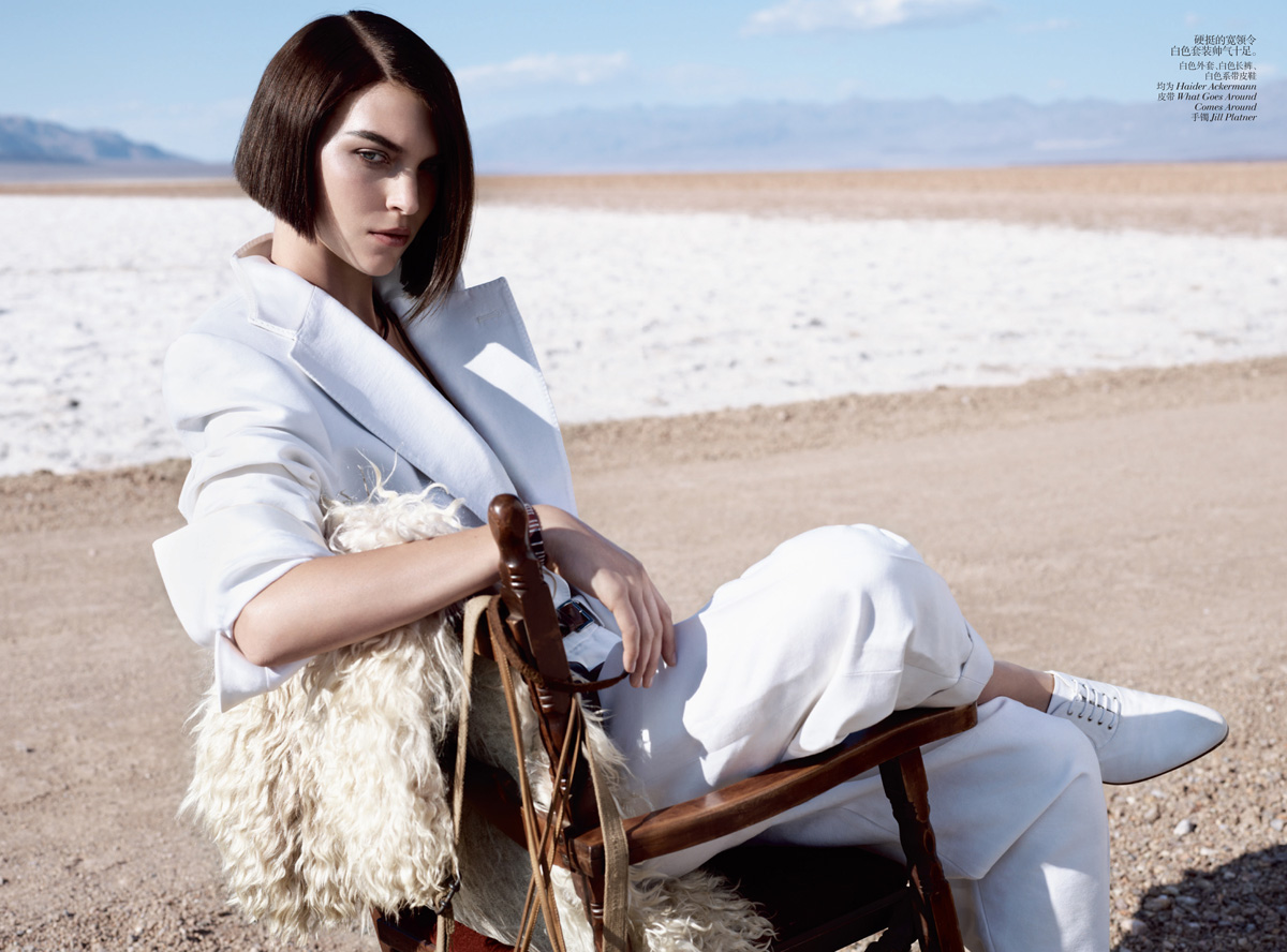 Фотосессия в горах Vogue