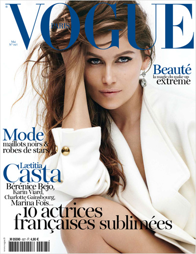 Laetitia Casta for Vogue Paris May 2012