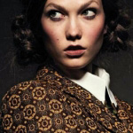 Karlie Kloss by Natalia Alaverdian for Harper’s Bazaar Russia