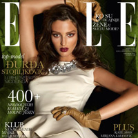 Georgina Stojiljkovic for Elle Serbia October 2012