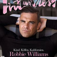 Robbie Williams for Interview Germany October 2012