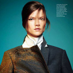 Kasia Struss by David Vasiljevic for Elle France