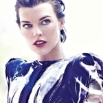 Milla Jovovich by Max Abadian for Flare
