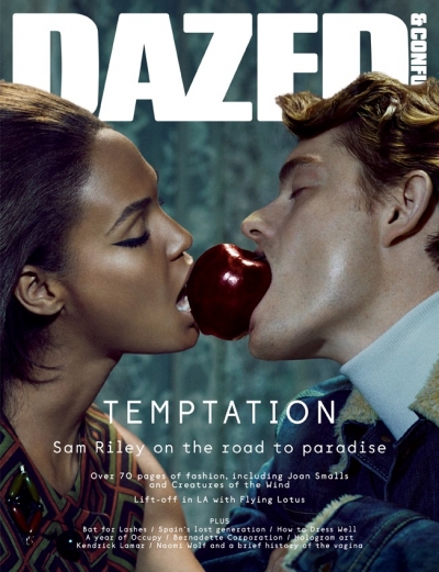 Joan Smalls & Sam Riley for Dazed & Confused