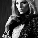 Anja Rubik for Saint Laurent Paris