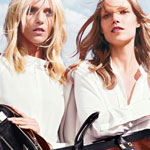 Anja Rubik & Suvi Koponen for Chloé Fall Winter 2012.13