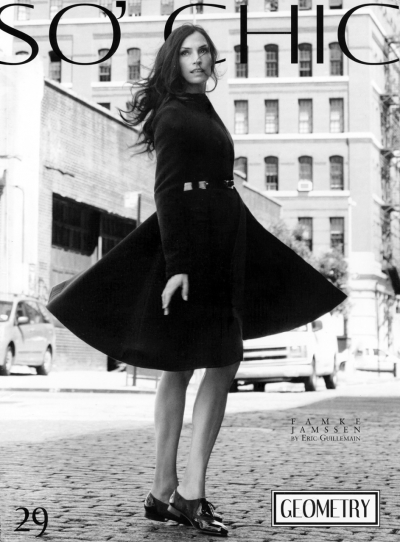 Famke Janssen by Eric Guillemain for So Chic