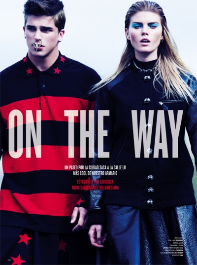 Maryna Linchuk and River Viiperi for V Spain