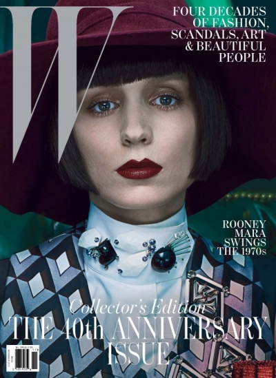 Rooney Mara, Mia Wasikowska, Scarlett Johansson & Keira Knightley for W November 2012