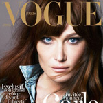 Carla Bruni Sarkozy for Vogue Paris December 2012 – January 2013