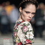 Coco Rocha in Dolce & Gabbana by Dewey Nicks for Vogue Mexico