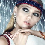 Sasha Pivovarova by Steven Meisel for Prada Resort 2013