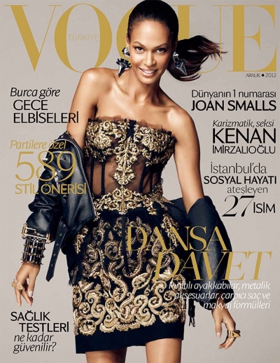 Joan Smalls for Vogue Turkey December 2012