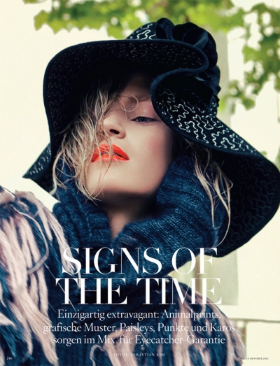 Mirte Maas by Sebastian Kim fo Vogue Germany