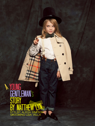 A Young Gentleman’s Story by Matthew Lyn for Design Scene