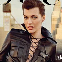 Milla Jovovich for Vogue Paris February 2013