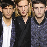 Dries Van Noten Fall Winter 2013.14 Menswear Collection