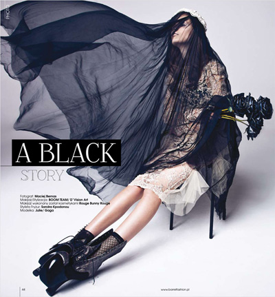 A Black Story by Maciej Bernas for Barrel Fashion