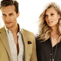 Toni Garrn & Dave Genat for Massimo Dutti Spring Summer 2013
