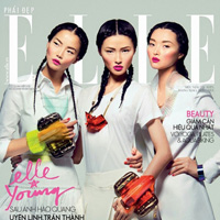 Sung Hee, Wang Xiao & Jay Shin for Elle Vietnam March 2013